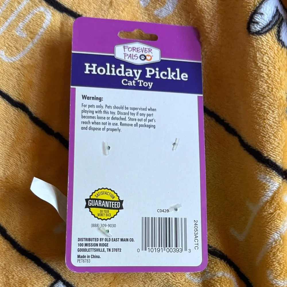 Holiday Pickle Cats Toys